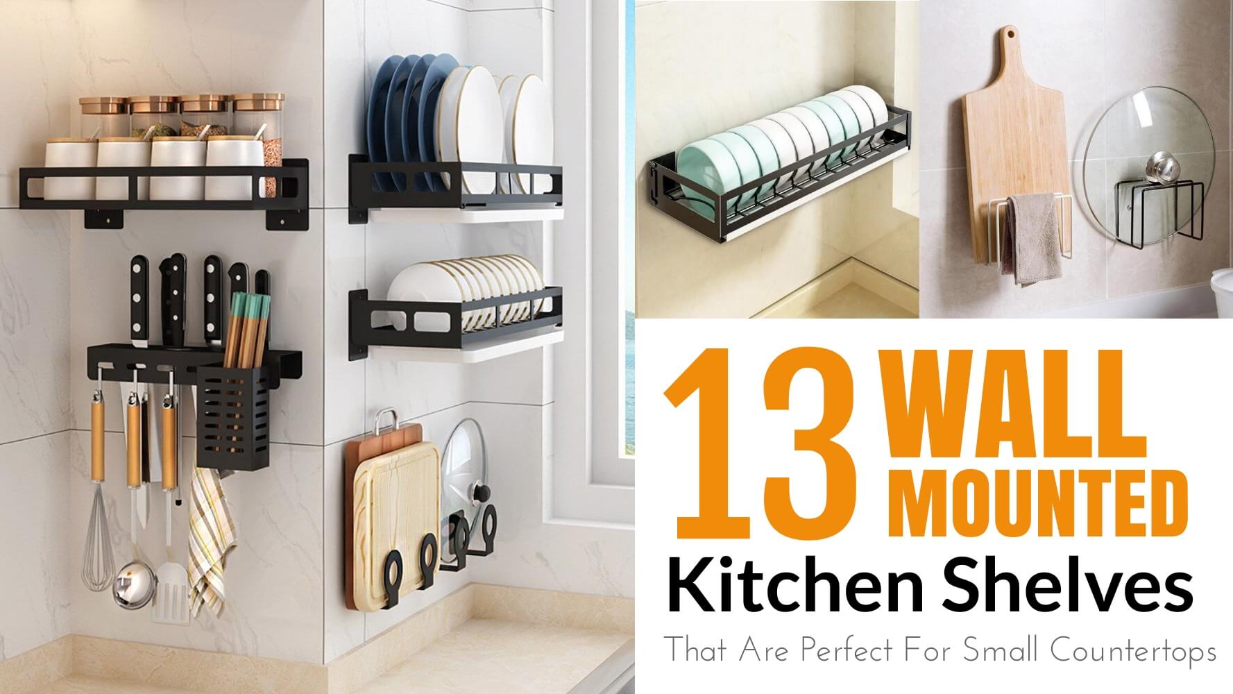 13 kitchen countertop organization ideas