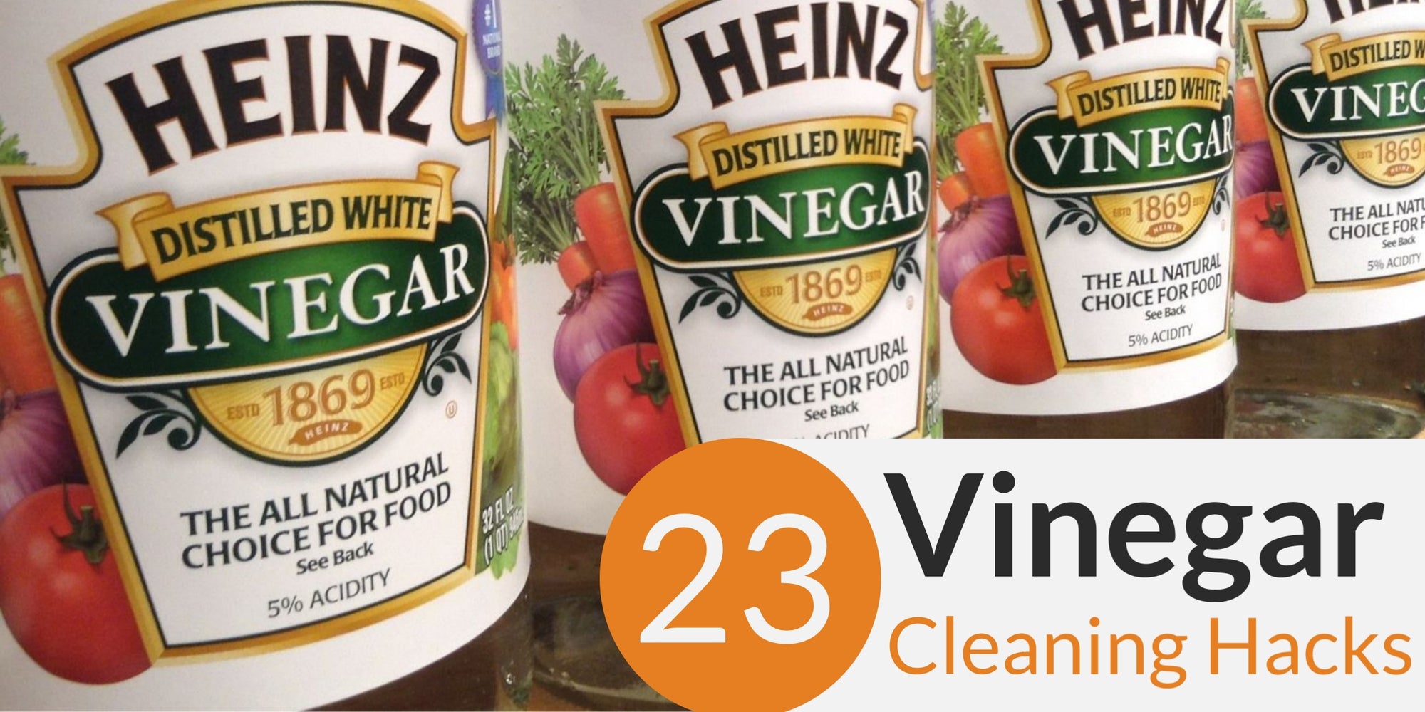 23 Practical Vinegar Cleaning Hacks That Works