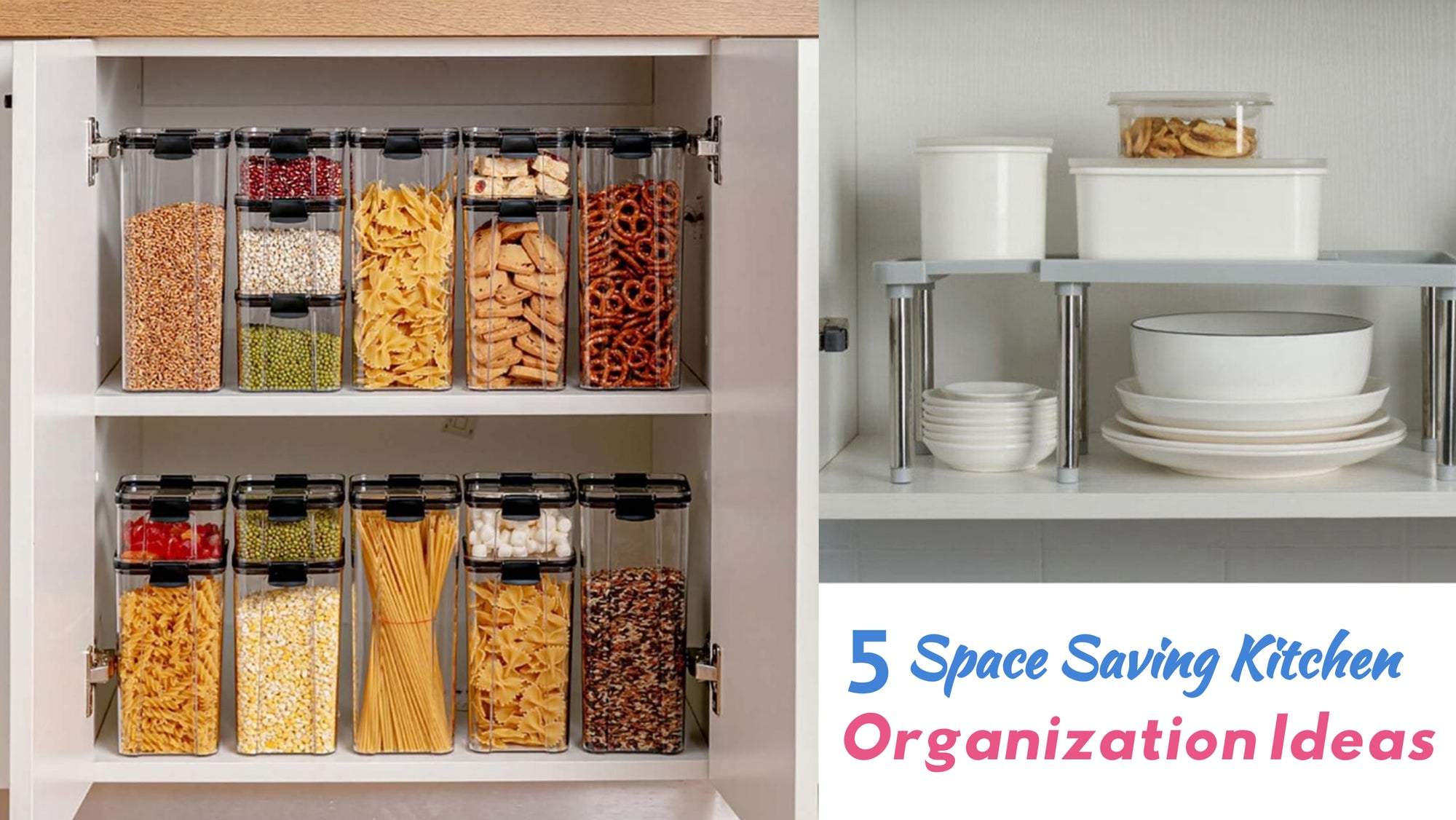 5 Space Saving Kitchen Organization Ideas