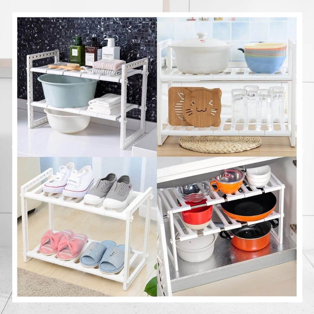 Customizable Under Sink Organizer - Homewhis