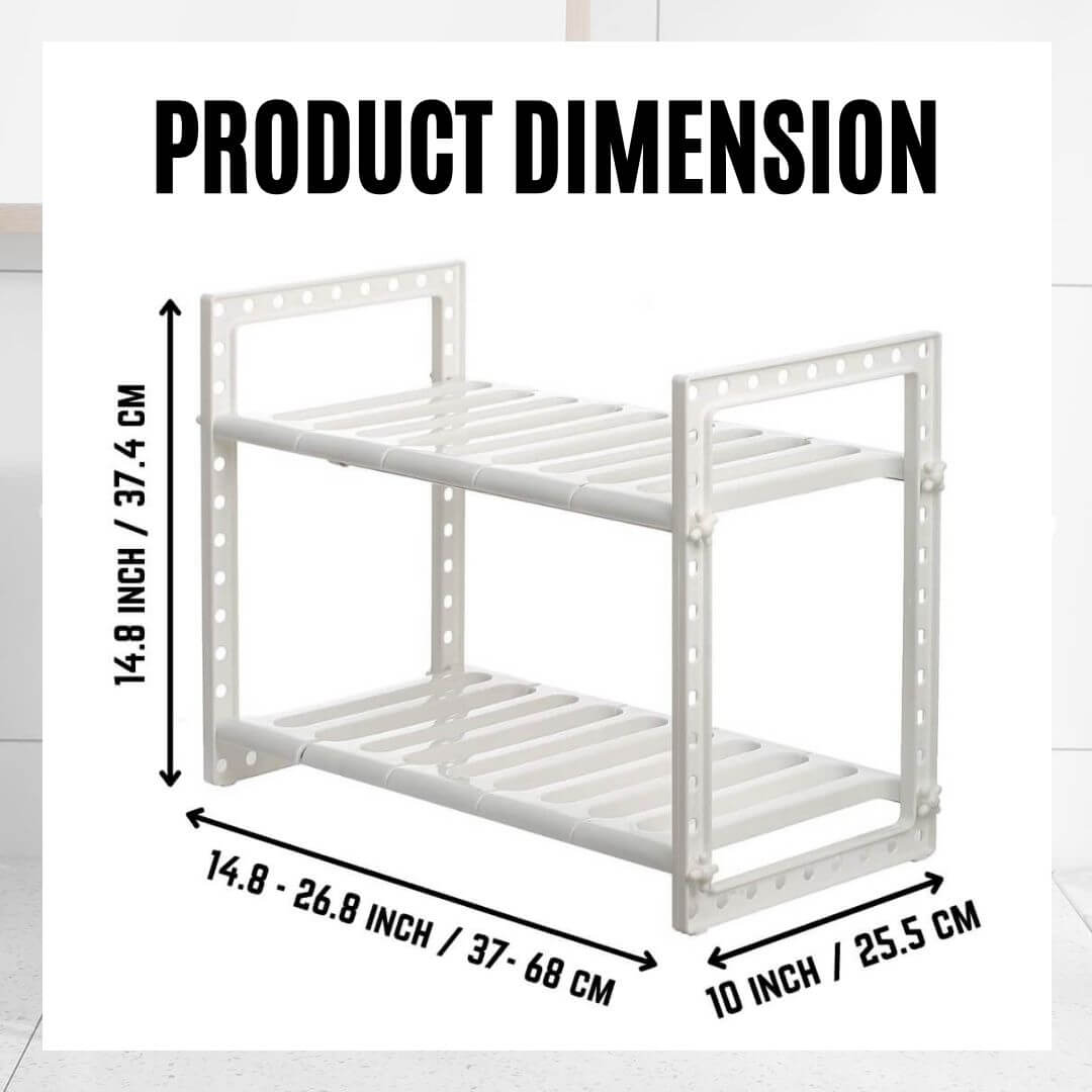 Customizable Under Sink Organizer - Homewhis