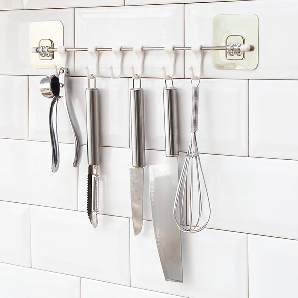 Stainless Steel Wall Mounted Hooks