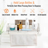 Drill Free Shower Caddy With Towel Holder (Extra Wide)