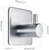 Drill Free Stainless Steel Wall Hook